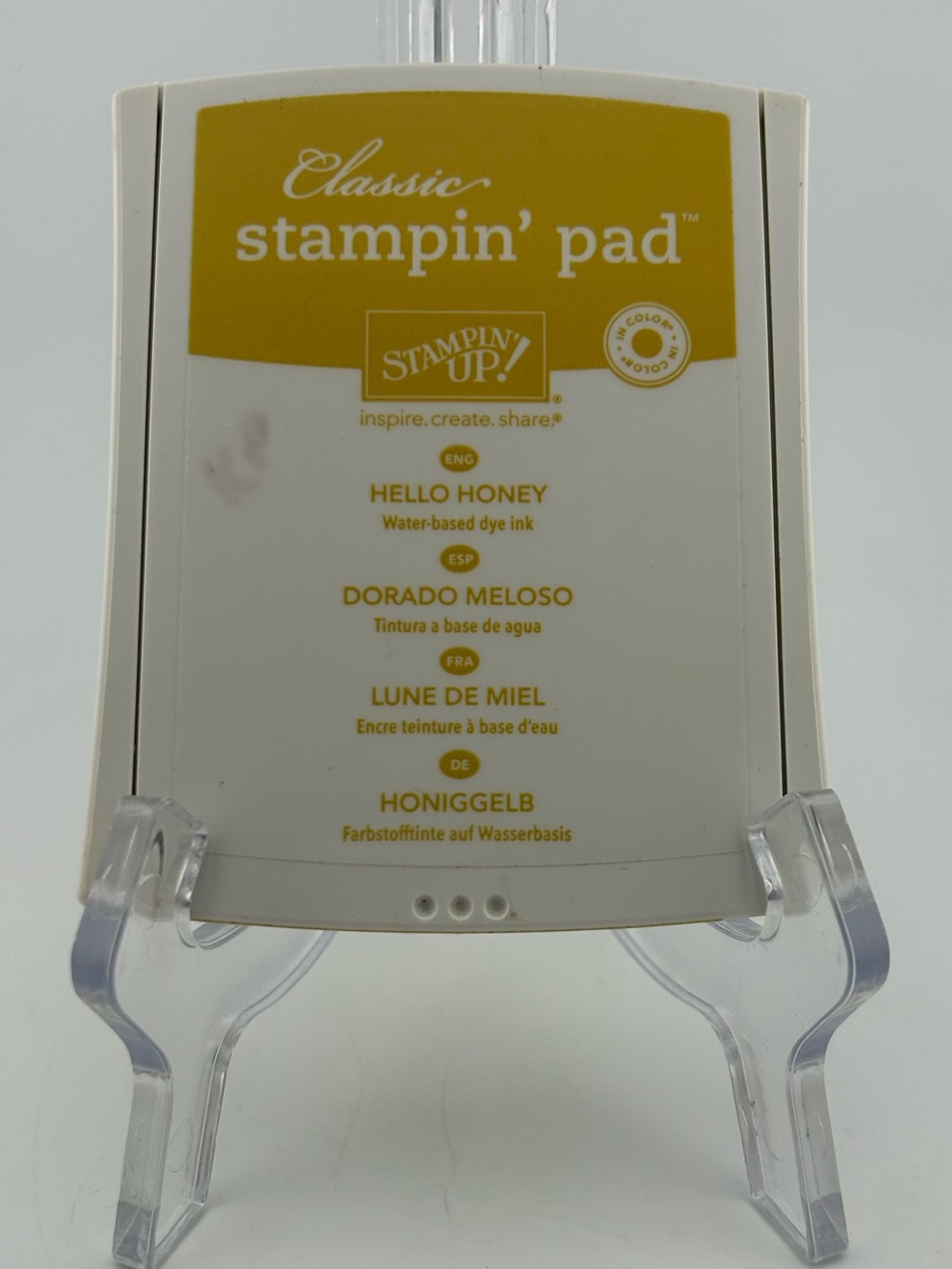 ⚡️ 3 for 20$ ⚡️ Stampin' Up! Ink Pad in “Hello Honey“ Color